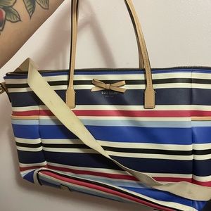 Kate spade tote diaper bag